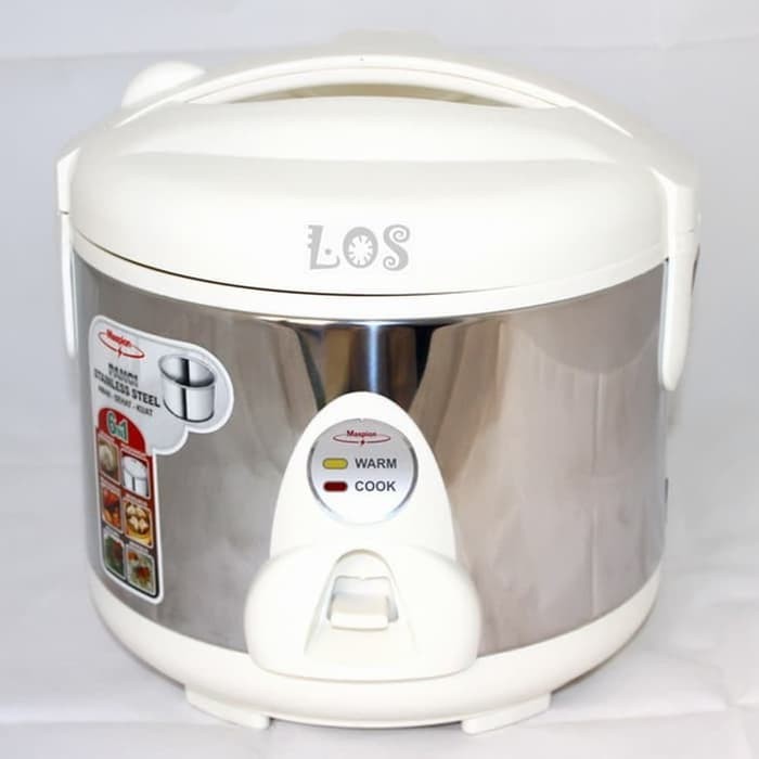 Rice Cooker / Magic Com Maspion MRJ-109SS 1,2 Liter Silver