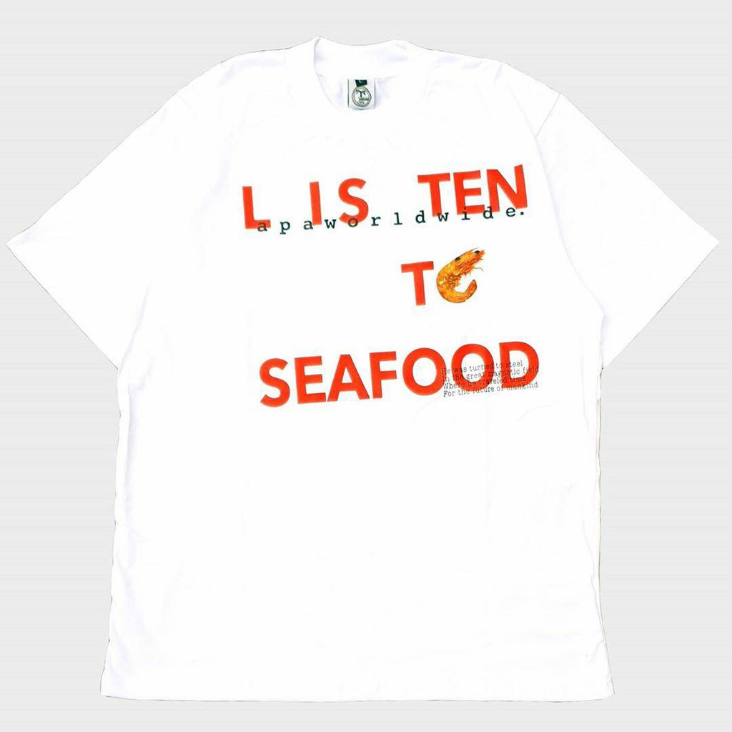 APA WORLDWIDE - Listen To Seafood Sand White Tee