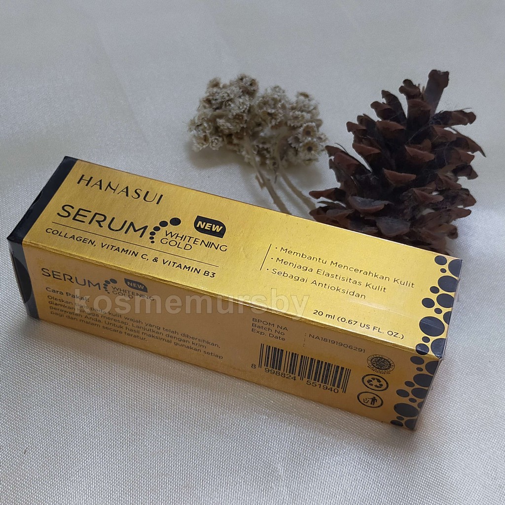 Hanasui Serum Whitening Gold - 20 ml