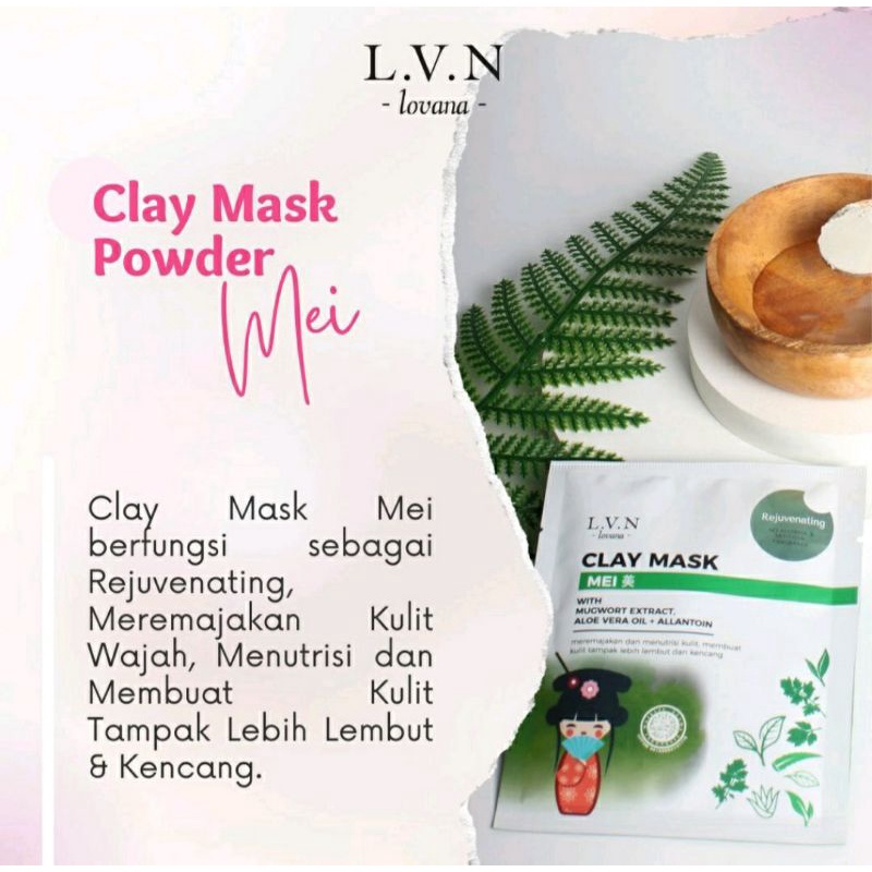 Lovana Clay Mask SACHET 30gr