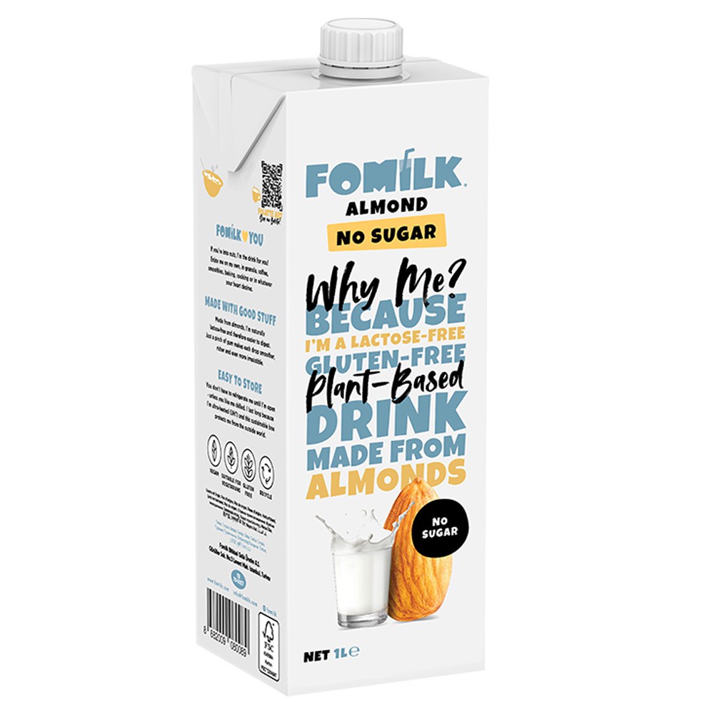 

(SUSU) FOMILK ALMOND NO SUGAR 1000ML