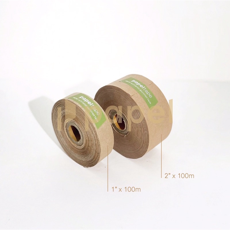 

Papel Tape | Lakban Kertas Air | Water Activated gummed tape