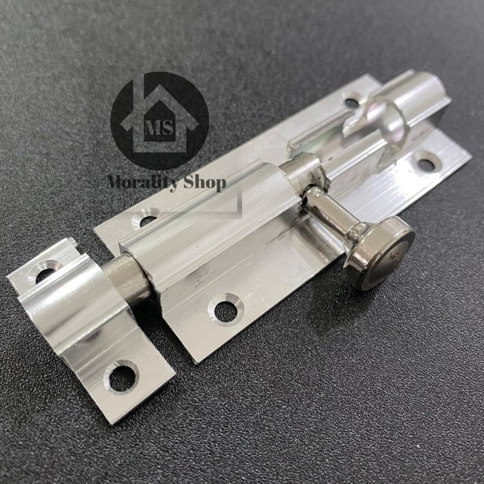 Grendel Pintu 3 Inch Murah Mumer ALuminium F25 - Grender Pintu Slot selot slop Pintu Kunci Slot Pintu