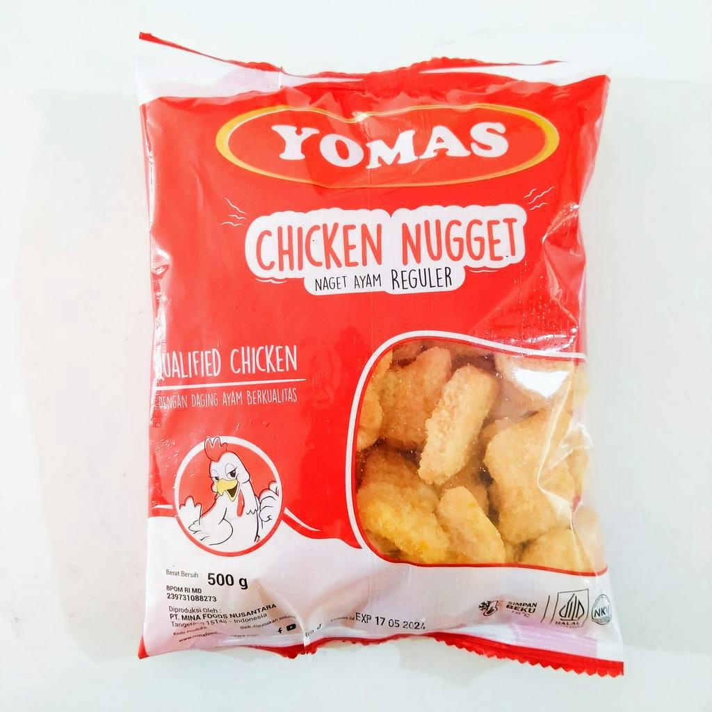 

YOMAS chicken nugget 500gr