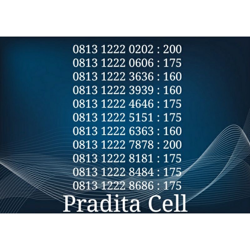 Nomor cantik simpati 4G murah 081x 1222 0303 (nocan, perdana, telkomsel, 081x 1222 0606, 3636, 3939,