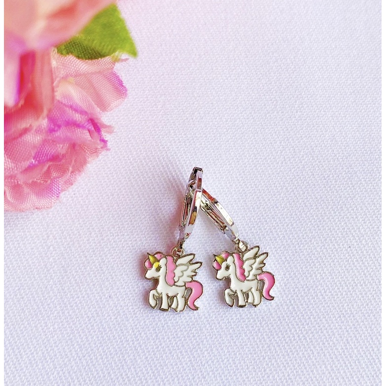 Anting Anak Unicorn Lapis Emas