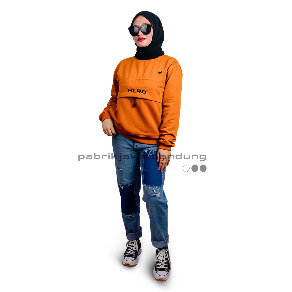 HOLYRIDER Sweatshirt Kagoule Mustard