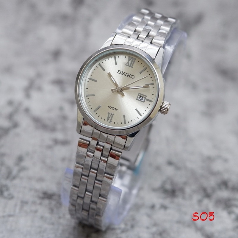 Jam Tangan Wanita Seiko 5 Rantai