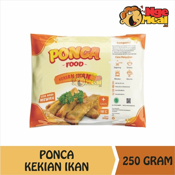 

PONCA Kekian Ikan Pondok Cabe 250 Gram