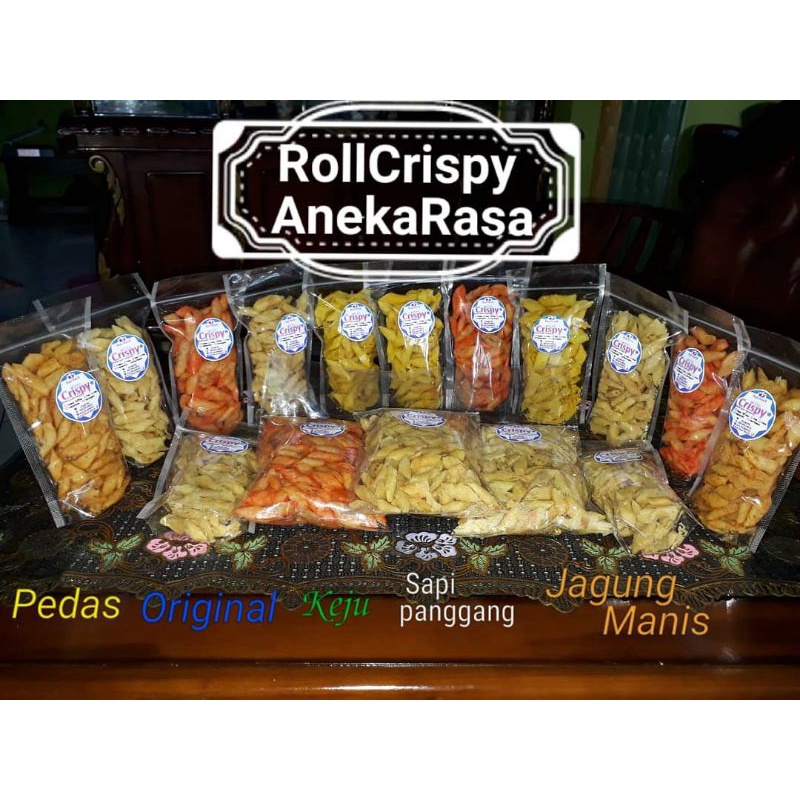 

snack Roll crispy kulit sumpia