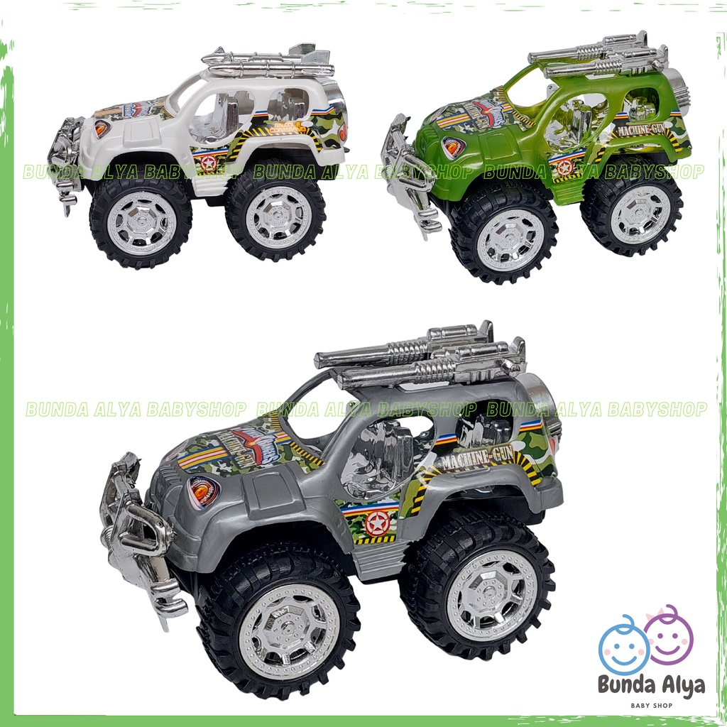 Mainan Mobil Mobilan Jeep Anak Laki Mobilan Jeep Missile - Mainan Edukatif Anak Mobil Mobilan - Car Jeep Keren HI