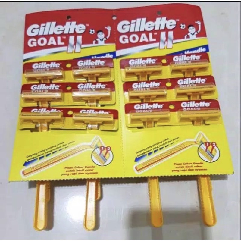 CUKURAN JENGGOT GILETTE GOAL II