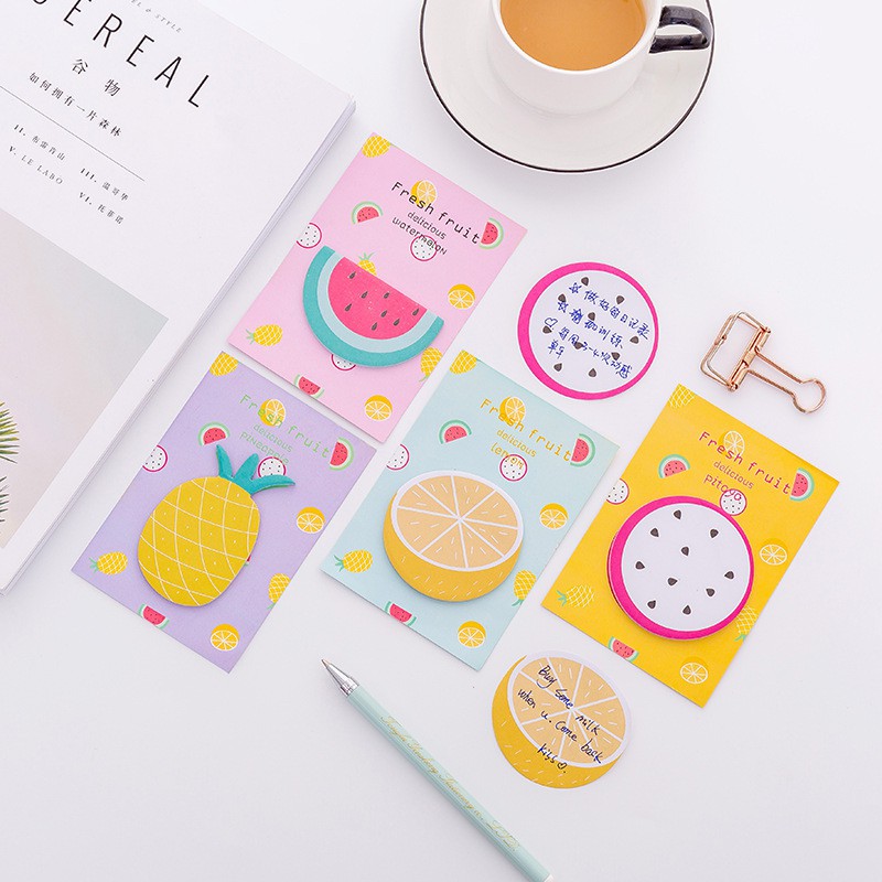 Sticky Note Fresh Fruit-2