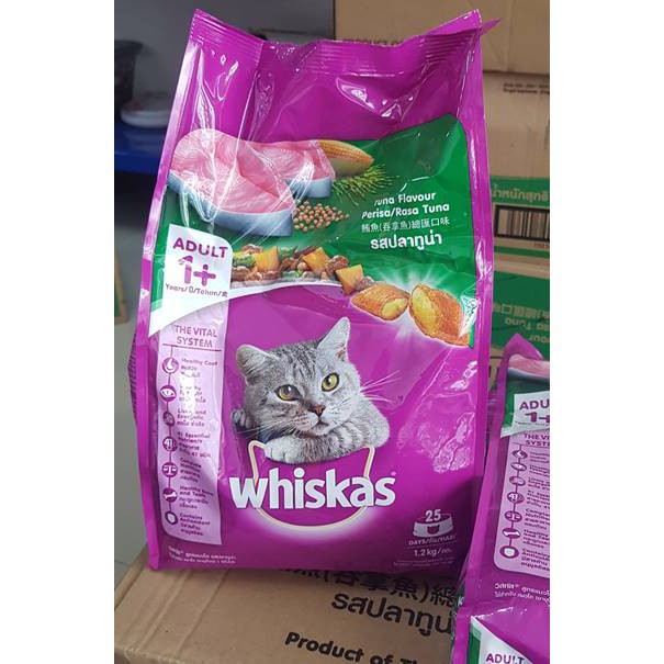 Makanan Kucing Dewasa Whiskas 1,2 kg Fresh Pack