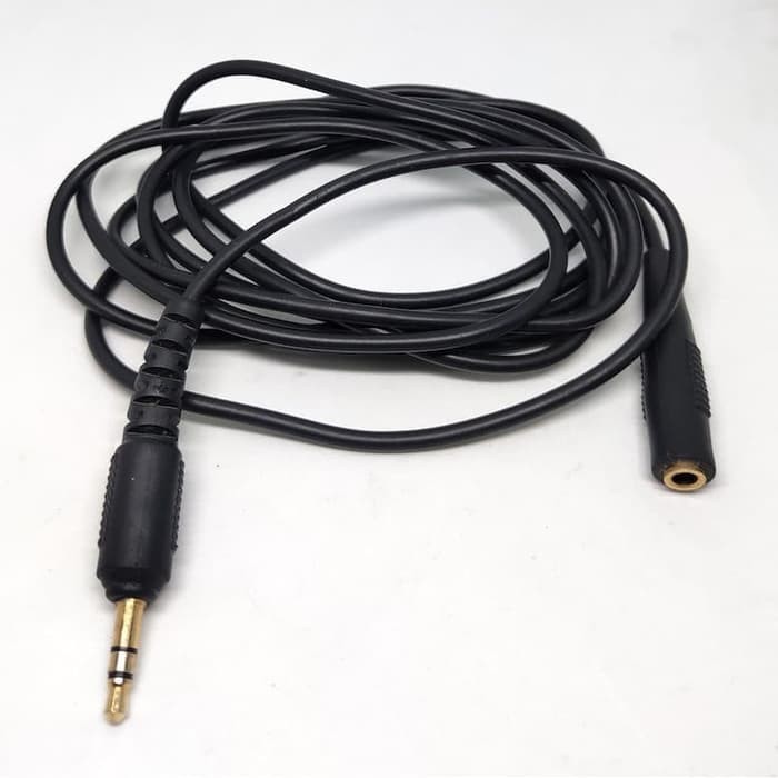 Original Panasonic Audio Extension Cable 2M Jack 3.5mm Solid Build