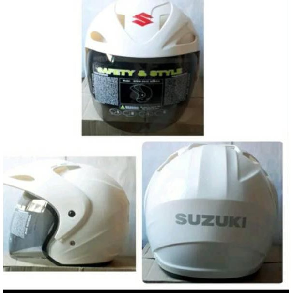 LANGSUNG ATC.. Helm half face suzuki standart FU