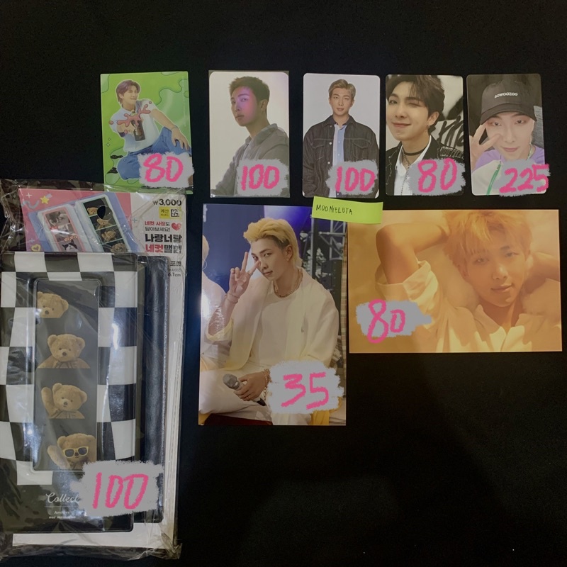 PHOTOCARD OFFICIAL BTS RM / NAMJOON