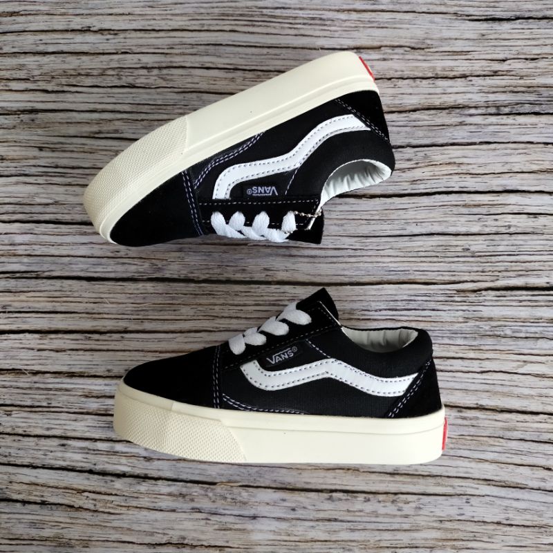 SEPATU ANAK VANS OLDSKOOL HITAM PUTIH PREMIUM HIGH QUALITY SEPATU ANAK LAKI LAKI SEKOLAH KIDS KADO