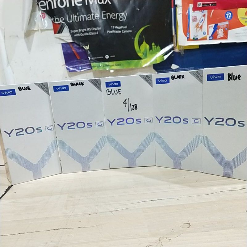 Vivo Y20S G 4/128 New Garansi Resmi Vivo