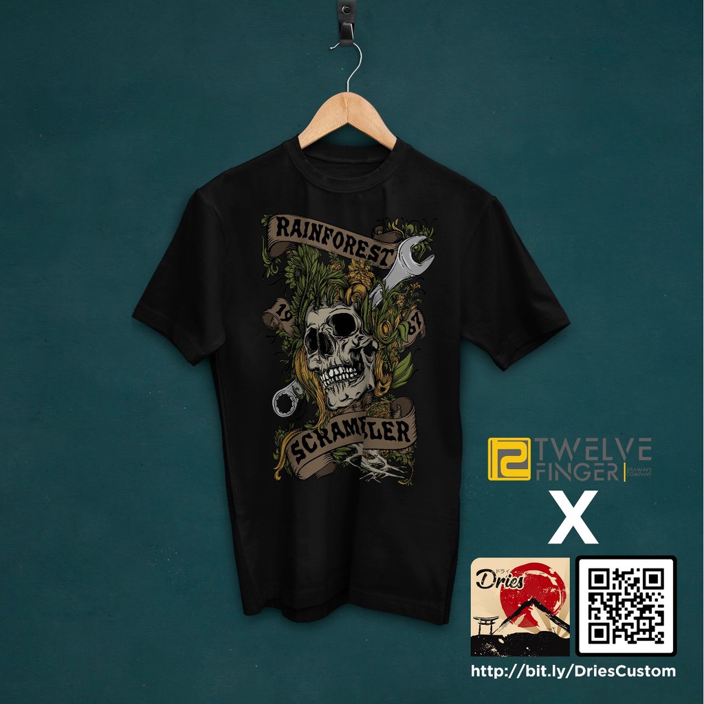 Dries kaos custom SCRAMBLER