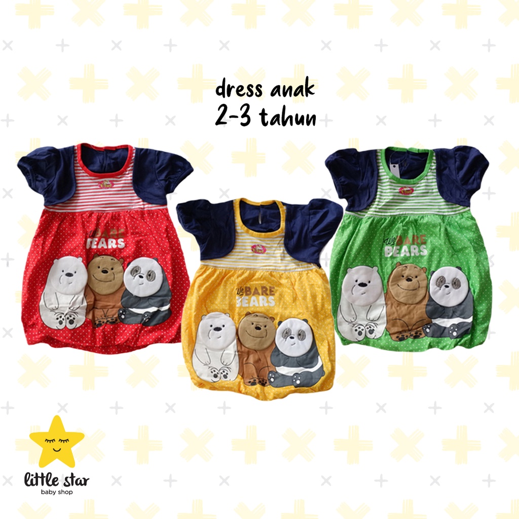 Y Lin Dress Anak Cewek | Setelan Anak Perempuan | Baju Anak Bayi Girl