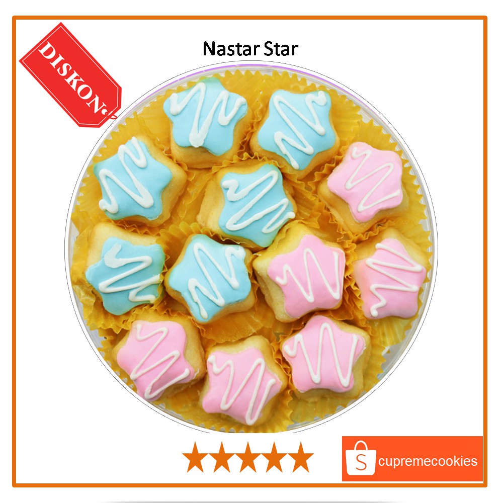 

Kue Kering Nastar Karakter Star | Cupreme Cookies