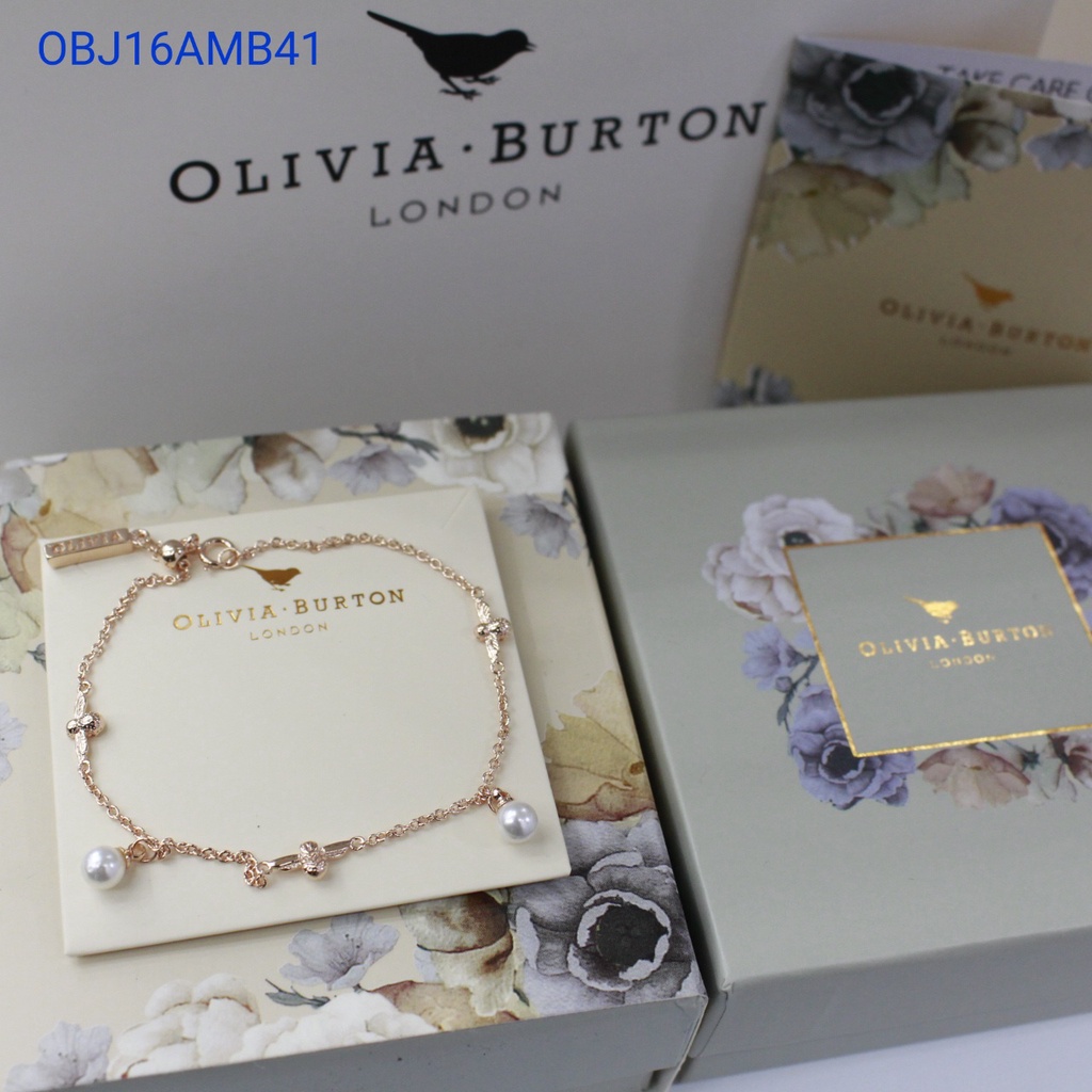 GELANG CEWEK OLIVIA BURTON BRACELET ORIGINAL BM STAINLESS STEEL ICLUDE BOX ORIGINAL