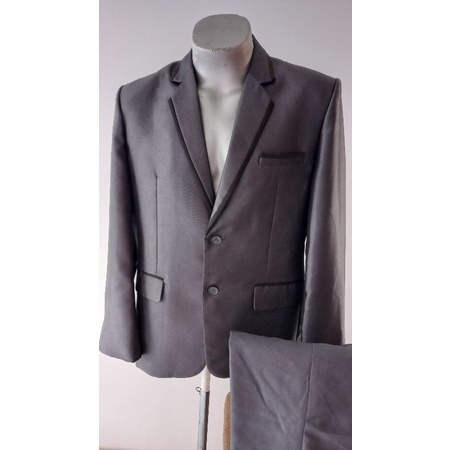 Jas semi wool formal / Setelan Jas Celana Semi Wool Italy / Jas + Celana semi wool italy