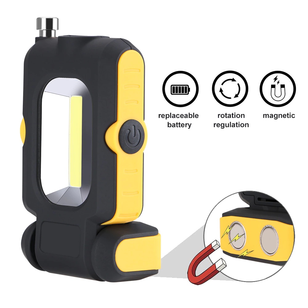 YGRETTE - Coquimbo Senter POWERFULL Camping Lampu LED Portable Magnet COB 2000 Lumens PICKUP TOOLS TELESCOPIC OUTDOOR