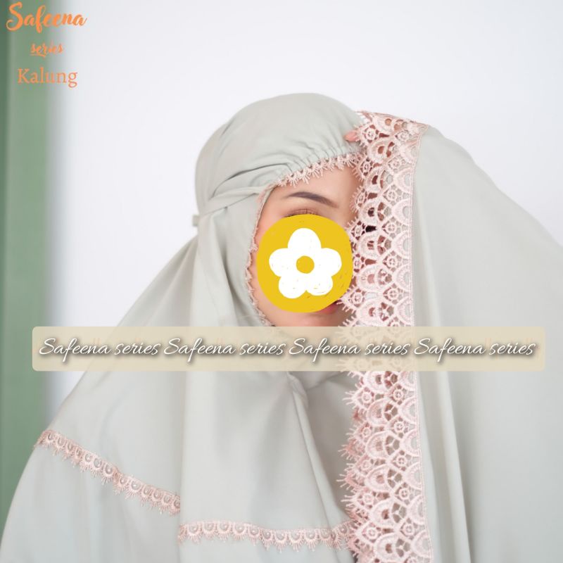 Mukena Polos Dewasa Jumbo Mukena Katun Renda