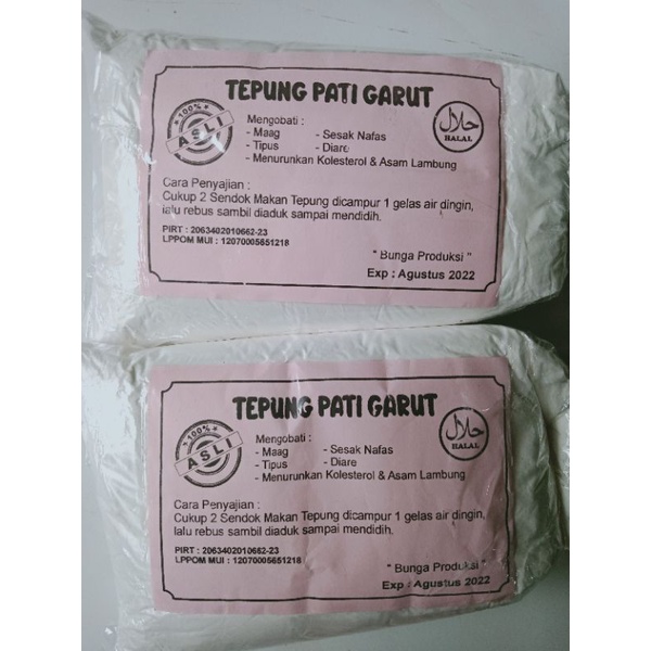 

READY STOCK Tepung garut ASLI Pati jengkirut tepung irut Tepung Angkrik 1kg obat maag harga grosir