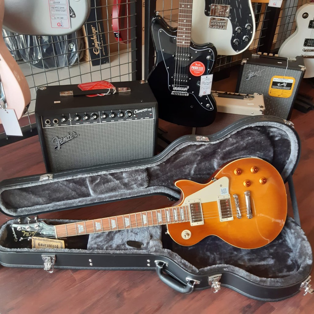 Epiphone Ltd Ed Les Paul Standard Lite - Honeyburst With Hardcase