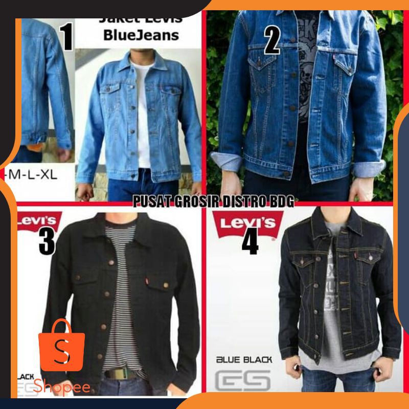 Promo JAKET JEANS LEVIS/JAKET LEVIS JEANS/JAKET LEVIS PRIA - BIoblits L Rekomended