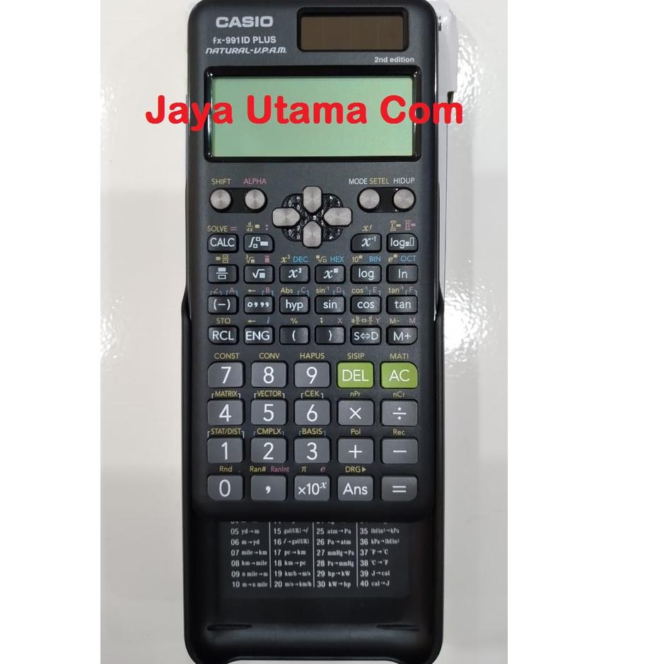 

Original⚡ KALKULATOR SCIENTIFIC CASIO FX 991ID PLUS 2 ORI