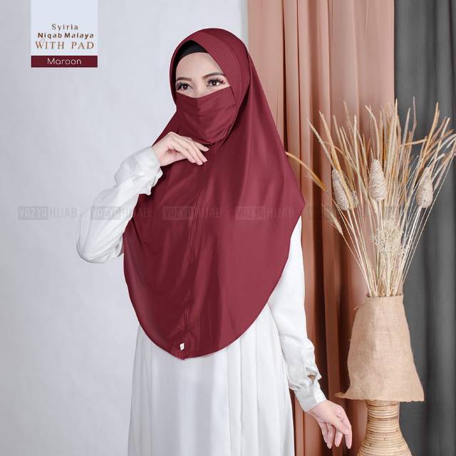 Hijab Syria Malaya Withpad 2in1