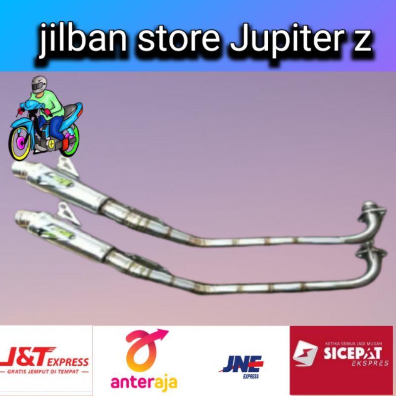 Knalpot JUPITER Z Z1 Burhan Robot MX Old New JRM Racing Road Race Bobokan creampie