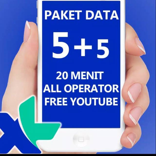 Paket data Xl combo extra combo 5GB (3g/4g)+ 5GB youtube