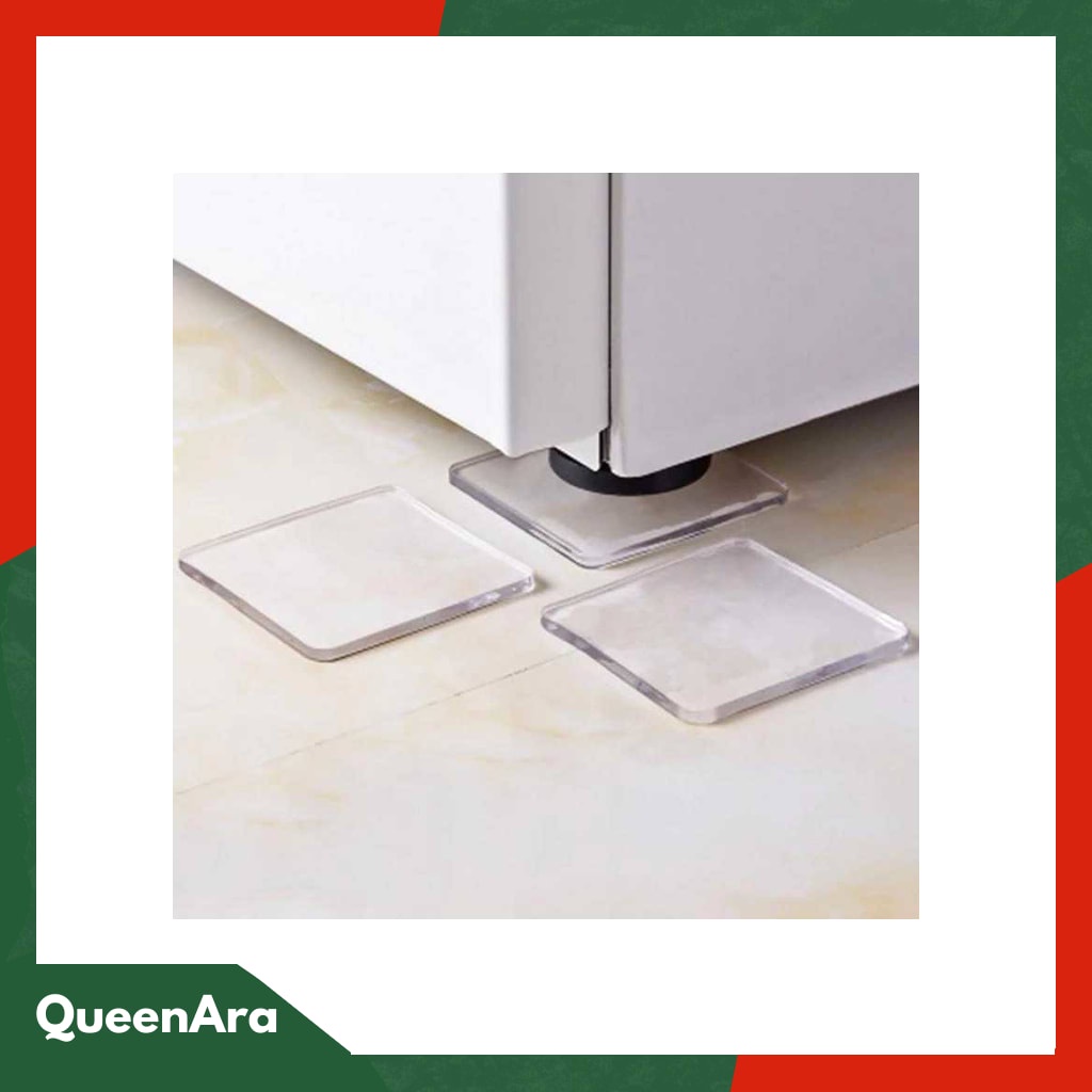 HOUSEEN Alas Silicone Shock Pads Anti-Vibration Mats 4 PCS - NY52