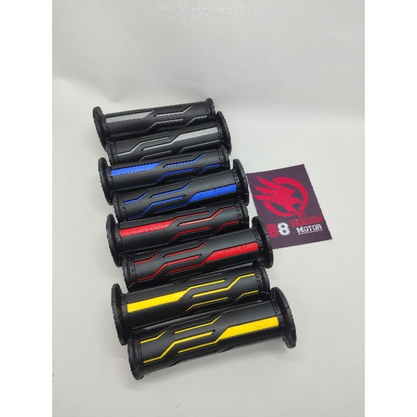 Handgrip List Warna Tulisan Thailand Thailook - Grip Variasi Motor Model Thailook Universal