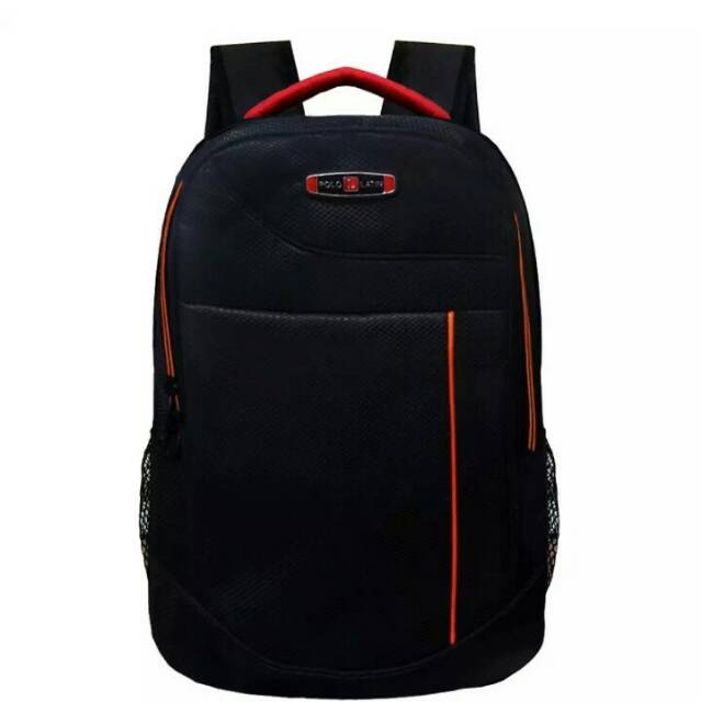 polo latin tas ransel laptop pria wanita