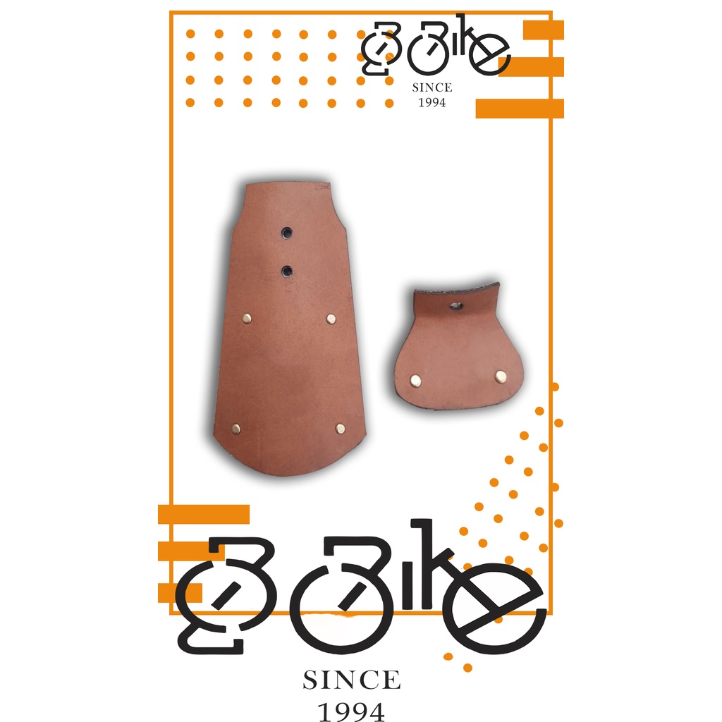 Mudguard Front Mudguard Flip Leather Mudguard custome| Spakbor Sepeda Lipat