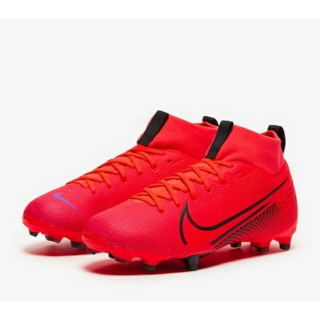 Sepatu bola anak Nike Superfly 7 Academy FG JR Lacer Orange ORIGINAL