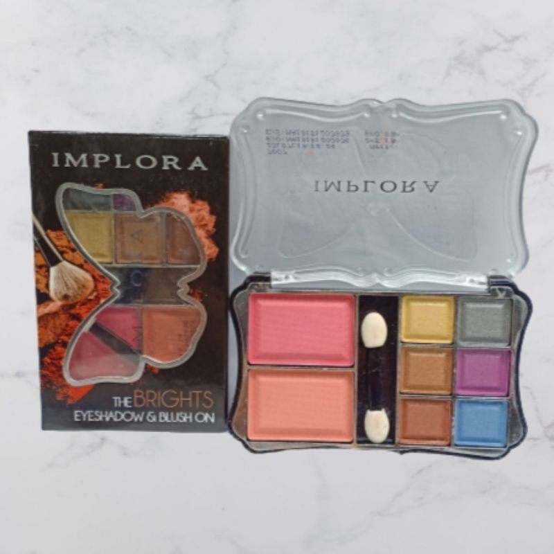 Eyeshadow implora kupu / 6 eyeshadow 2 blush on