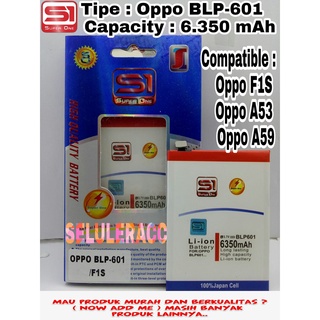 SUPERONE BATERAI OPPO F1S/A59/A53/BLP601/601 BATRE DOUBLE POWER BATTERY ORIGNAL