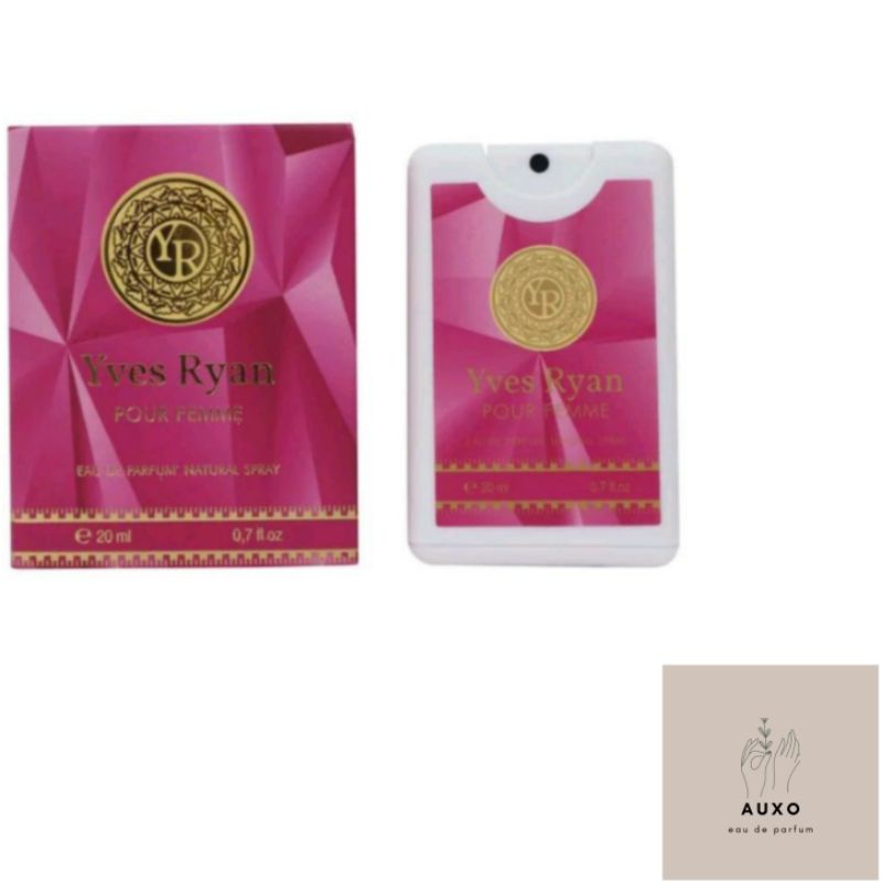 ( ORIGINA PARFUM WANITA EROPA ) Yves Ryan Pour Femme 20 ML