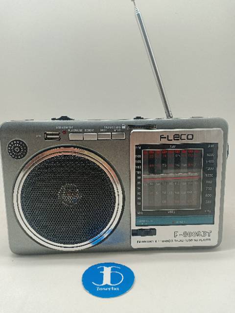 Radio Jadul Portable Fleco F-8009Bt - Radio Usb Fleco - Radio 3 Band