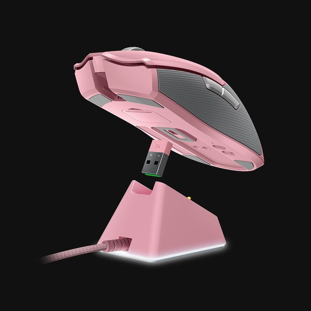Razer Viper Ultimate Quartz Pink Hyperspeed Wireless Gaming Mouse