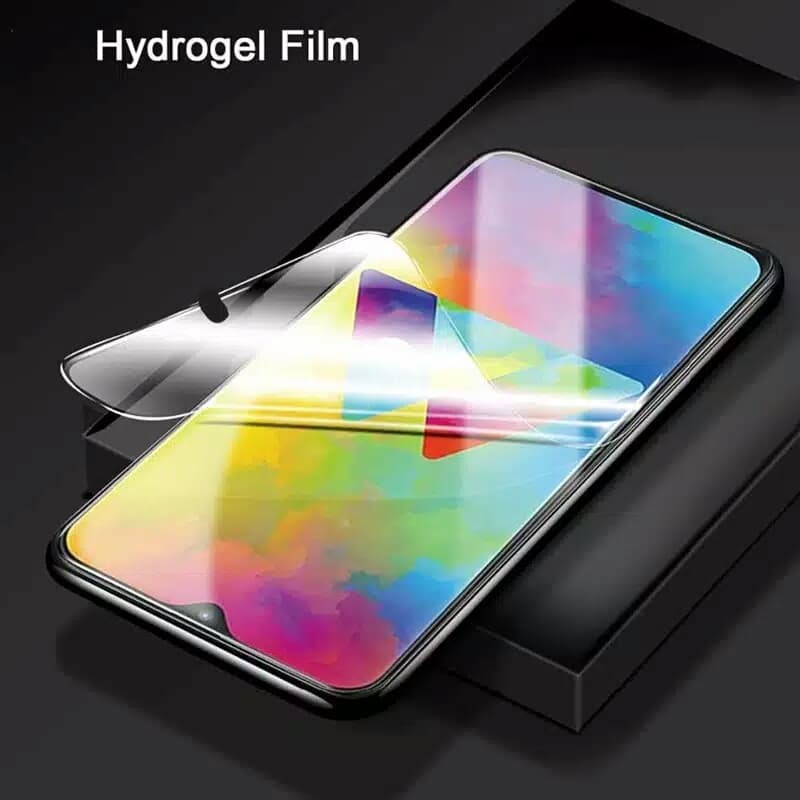 SAMSUNG M30S M30 M20 M10 ANTI GORES HYDROGEL DEPAN CLEAR BENING PLASTIK FRONT JELL SCREEN GUARD PELINDUNG LAYAR