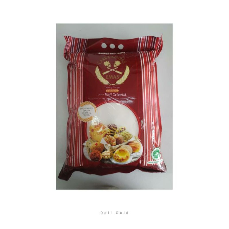 

Tepung Cakra Kembar Emas Oriental repack 1kg