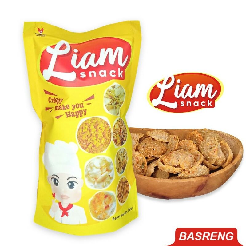 

KERIPIK BASRENG 6 Varian Rasa | Snack Camilan Crispy Renyah - Liam snack